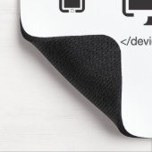 Die Gerät-Mausunterlage Mousepad (Ecke)