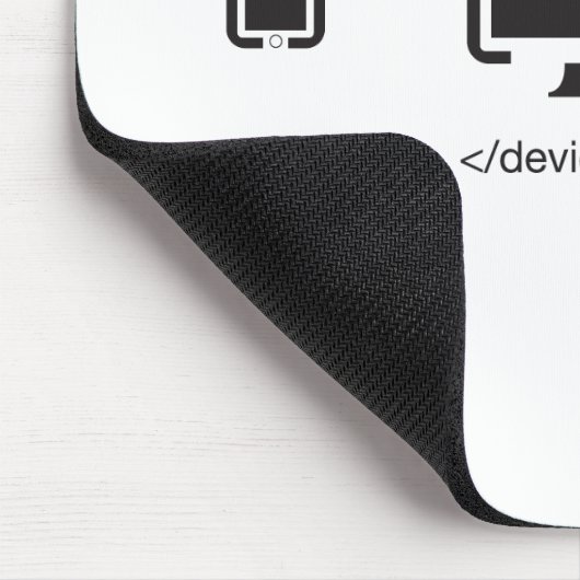 Die Gerät-Mausunterlage Mousepad (Ecke)