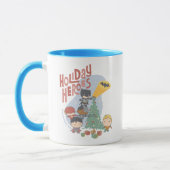 Die Gerechtigkeitsliga Chibi Holiday Tree Decorati Tasse (Links)