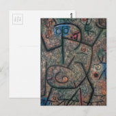 Die Gerüchte von Paul Klee Postkarte (Vorne/Hinten)