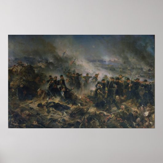 Die Gervais-Batterie bei der Belagerung von Sebast Poster (Vorne)