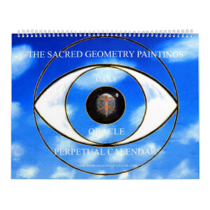 DIE GESACRED GEOMETRY PAINTININTINIEREN PERPETUELL KALENDER