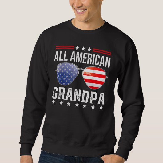 Die gesamte amerikanische Großraumfamilie belegt d Sweatshirt (Vorderseite)