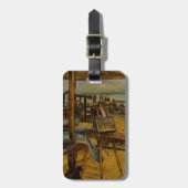 Die gesamte großartige Malerei beginnt mit einem P Gepäckanhänger (Vorderseite vertikal)