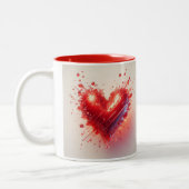 Die gesamte Liebe sammelte Tasse (Links)
