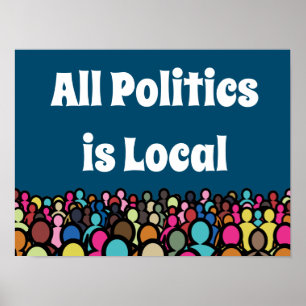 Die gesamte Politik ist lokal 2024 Poster