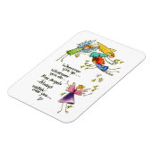 Die Gesandten Gottes, die über dich schauen, sind  Magnet (Linke Seite)