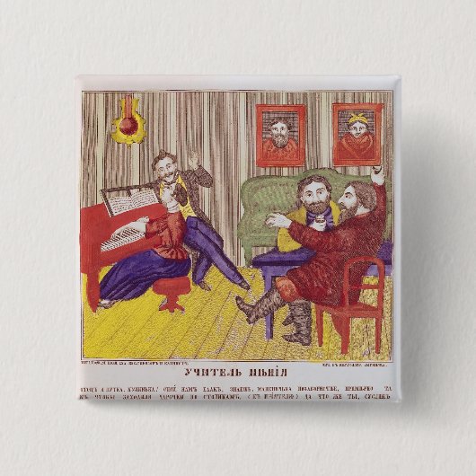 Die Gesang-Lektion Button (Vorderseite)