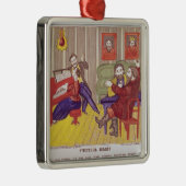 Die Gesang-Lektion Silbernes Ornament (Rechts)