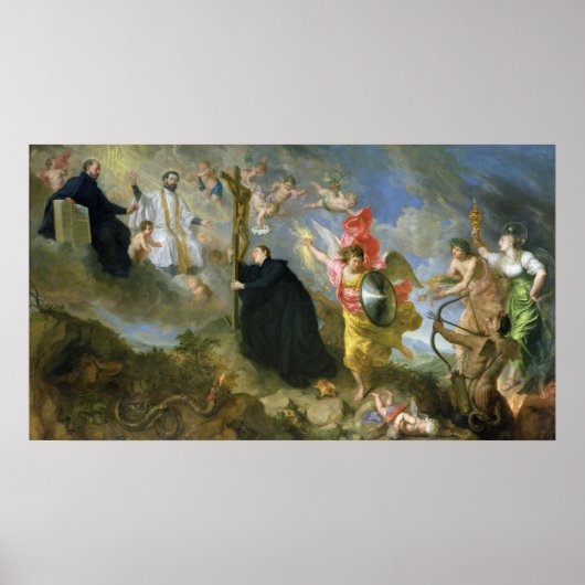 Die Gesänge des Heiligen Aloysius von Gonzaga Poster (Vorne)