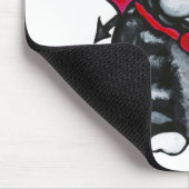 Die Geschenk-Bonze-Valentinsgruß Mousepad des (Ecke)