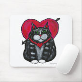 Die Geschenk-Bonze-Valentinsgruß Mousepad des (Mit Mouse)