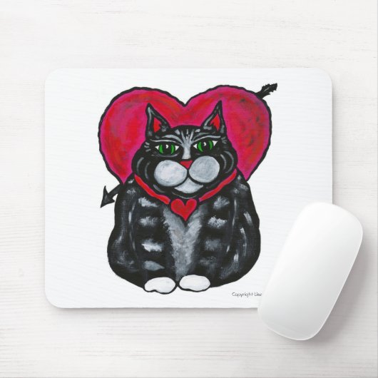 Die Geschenk-Bonze-Valentinsgruß Mousepad des (Mit Mouse)