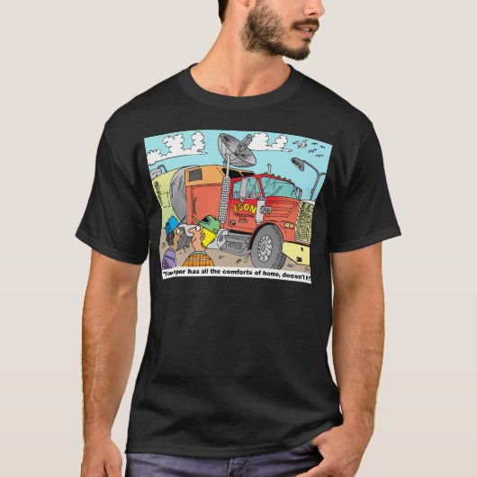 DIE GESCHENKARTIKEL DER FERNLASTFAHRER T-Shirt (Vorderseite)