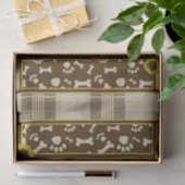 Die Geschenke für Hundefreunde der Dackel Seidenpapier (Geschenk)