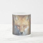 Die Geschenke u. Grüße roten Fox Mattglastasse (Mittel)