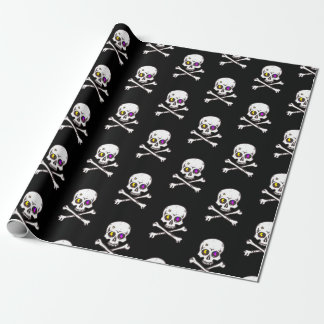 Die Geschenkpackung Skull and Bones Geschenkpapier
