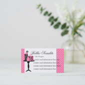 Die Geschenktabelle Visitenkarte (Stehend Vorderseite)