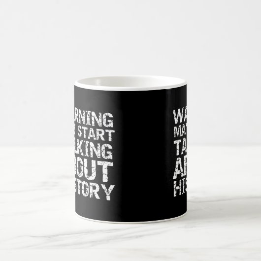 Die Geschenkwarnung in der Geschichte könnte begin Kaffeetasse (Mittel)