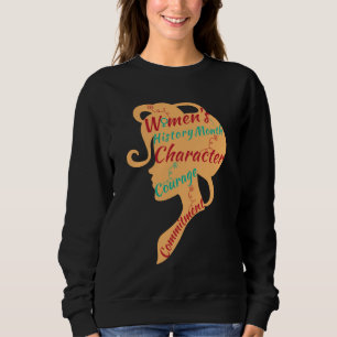 DIE GESCHICHTE DER FRAUEN MONATLICHES ZEICHEN SWEATSHIRT