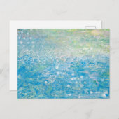 Die Geschichte der Geheimpost-Seepferd Postkarte (Vorne/Hinten)