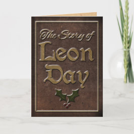 Die Geschichte der Grußkarte des Leon Day Feiertagskarte