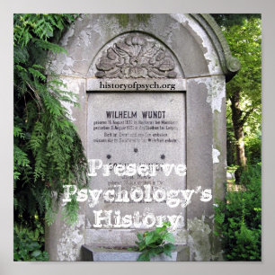 Die Geschichte der Konserven-Psychologie Poster