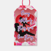 Die Geschichte der Liebe einer Mutter Geschenkanhänger (Vorderseite)