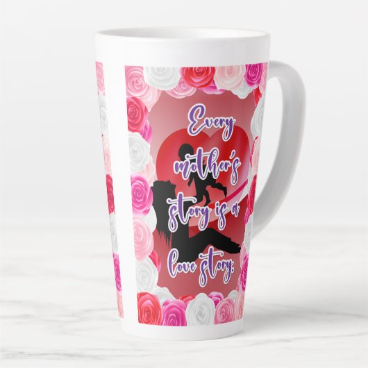 Die Geschichte der Liebe einer Mutter Milchtasse (Rechte Ecke)