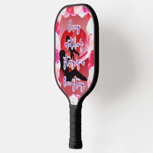 Die Geschichte der Liebe einer Mutter Pickleball Schläger (Links)