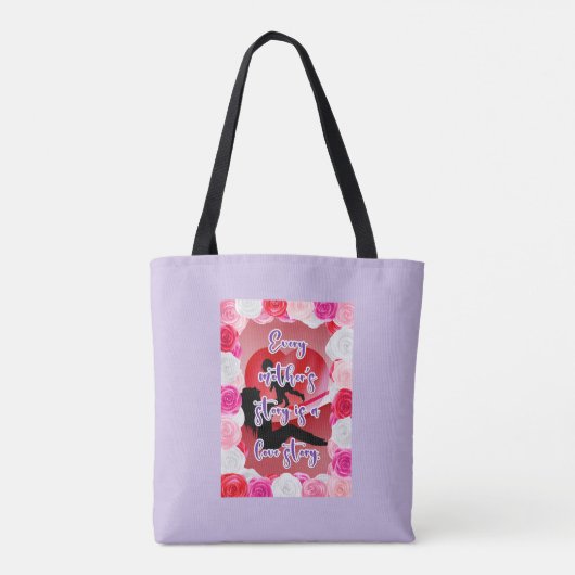 Die Geschichte der Liebe einer Mutter Tasche (Rückseite)