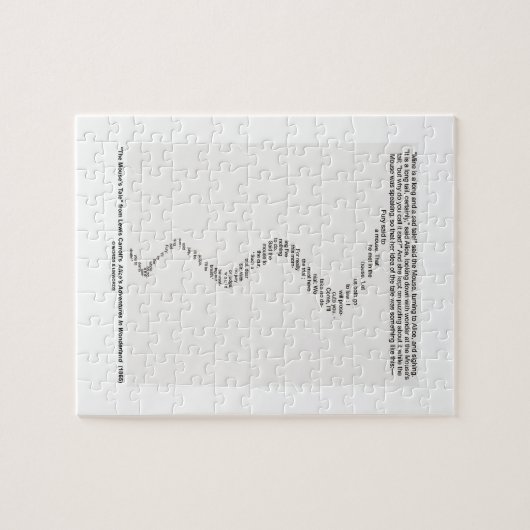 Die Geschichte der Maus durch Lewis- Puzzle (Horizontal)