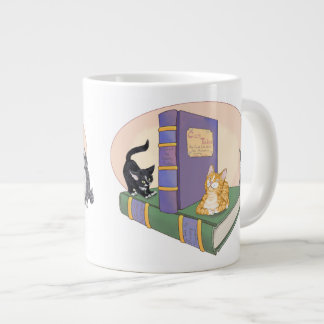 Die Geschichte der Miezekatze Jumbo-Tasse