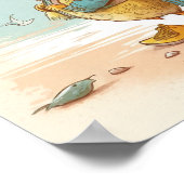 Die Geschichte der seltsamen Duckling Kinderzimmer Poster (Ecke)