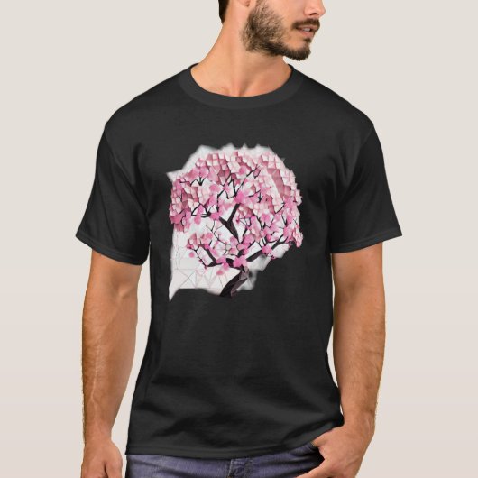 Die Geschichte des Frühlings Kirschblossom Tree de T-Shirt (Vorderseite)