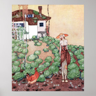 Die Geschichte des Hen von Kay Nielsen Poster