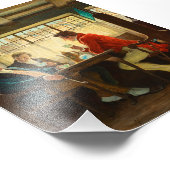 Die Geschichte des Kaffees von Newell Convers Wyet Fotodruck (Ecke)