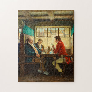 Die Geschichte des Kaffees von Newell Convers Wyet Puzzle