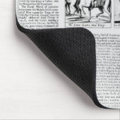 Die Geschichte des Kampfes von Worcester Mousepad (Ecke)