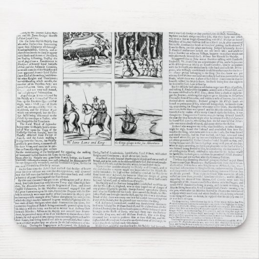 Die Geschichte des Kampfes von Worcester Mousepad (Vorne)