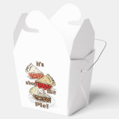 Die Geschichte des Kuchens Geschenkschachtel (Geöffnet)