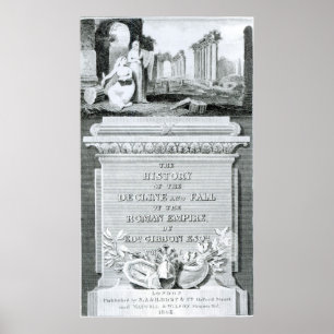 Die Geschichte des Niedergangs und des Untergangs Poster