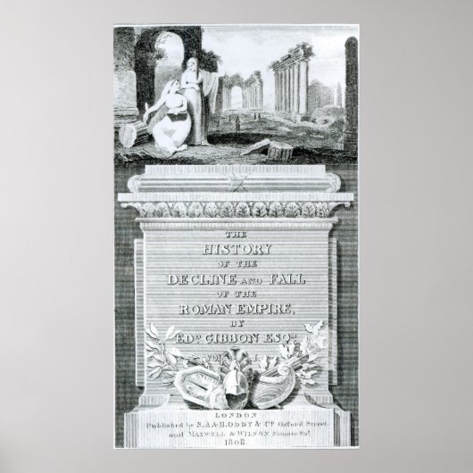 Die Geschichte des Niedergangs und des Untergangs  Poster (Vorne)