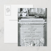 Die Geschichte des Niedergangs und des Untergangs  Postkarte (Vorne/Hinten)