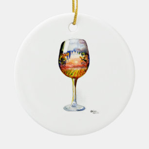 Die Geschichte des Weinmagnet-Kaffeebechers Keramik Ornament