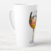 Die Geschichte des Weins Milchtasse (Linke Ecke)