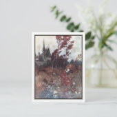 Die Geschichte des Windes von Edmund Dulac Postkarte (Stehend Vorderseite)