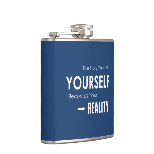 Die Geschichte, die Sie sich selbst erzählen, wird Flachmann (Rechts)