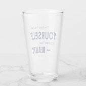 Die Geschichte, die Sie sich selbst erzählen, wird Glas (Rückseite)