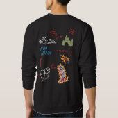 Die Geschichte einer ausgestorbenen Familie Sweatshirt (Rückseite)